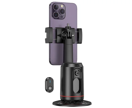 Подставка с трекером движения Hoco K23 Lotus smart PTZ Black