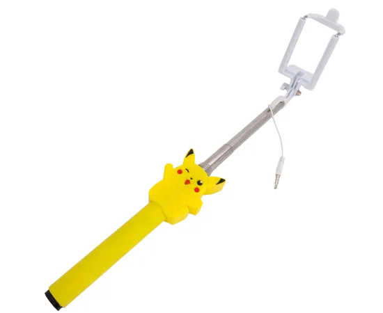 Телескопический монопод S014 для селфи (кабель 3,5) Покемон