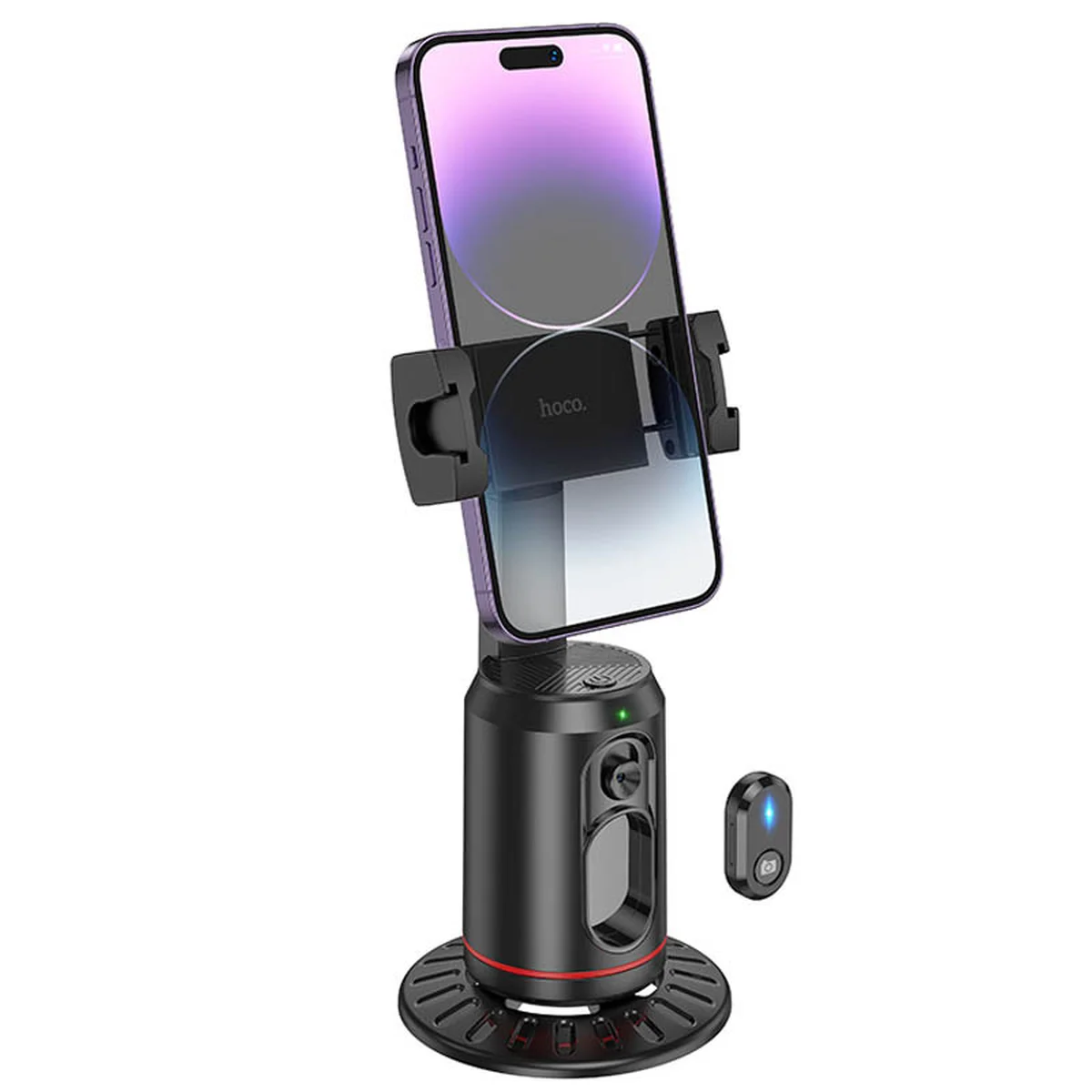 Подставка с трекером движения Hoco K23 Lotus smart PTZ Black