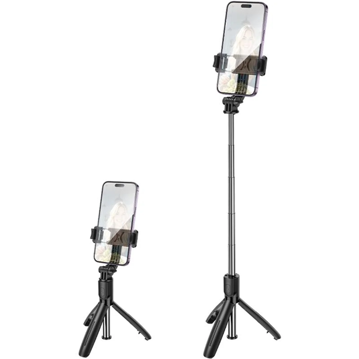 Монопод для селфи Borofone BY13 Nube live broadcast stand Black