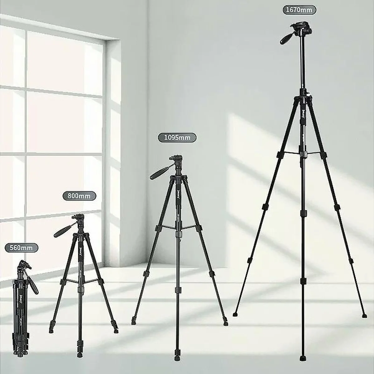 Штатив Jmary KP-2274 для съемки 41-167см + чехол Black