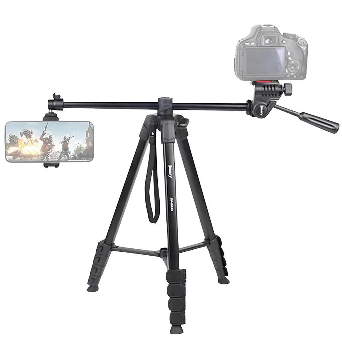 Штатив Jmary KP-2209 для съемки 41-173см 3in1 + чехол Black