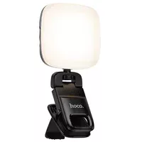 Портативна лампа для селфі Hoco K29 Beauty Selfie Light 300 mAh Black