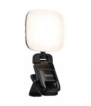 Портативная лампа для селфи Hoco K29 Beauty Selfie Light 300 mAh Black