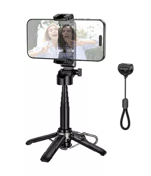 Монопод для селфи Hoco K27 Magic portable mini Black