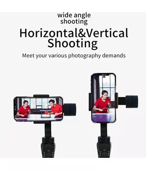 Стабілізатор WIWU S5B Three-Axis Motorized Gimba Stabilizer Black