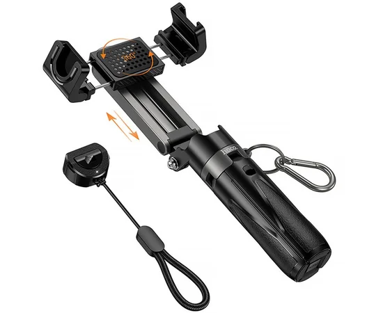 Монопод для селфі Hoco K27 Magic portable mini Black
