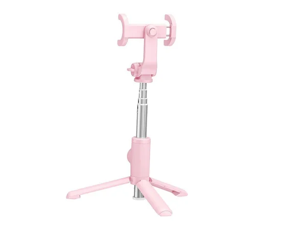 Монопод Baseus Fully Folding Bluetooth Рожевий