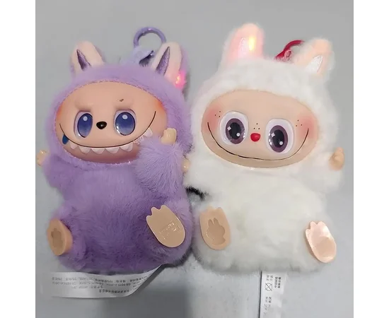 Игрушка - брелок Labubu monsters Pop Mart Big model with sound and light Случайный цвет