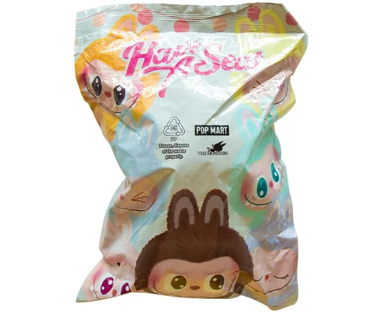 Игрушка - брелок Labubu monsters Pop Mart Big model with sound and light Случайный цвет