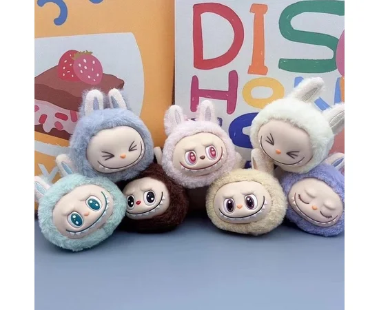 Игрушка - брелок Labubu monsters Pop Mart Head Light Случайный цвет