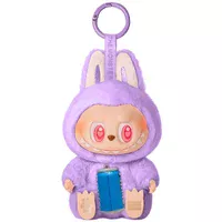 Игрушка - брелок Labubu monsters Pop Mart Big model Cola and Bottle with light and sound Случайный цвет