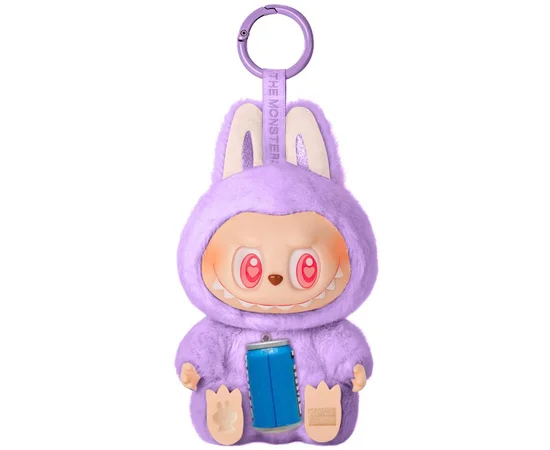 Іграшка - брелок Labubu monsters Pop Mart Big model Cola and Bottle with light and sound Випадковий колір