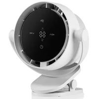 Настольный вентилятор F7 с зажимом 4000mAh White