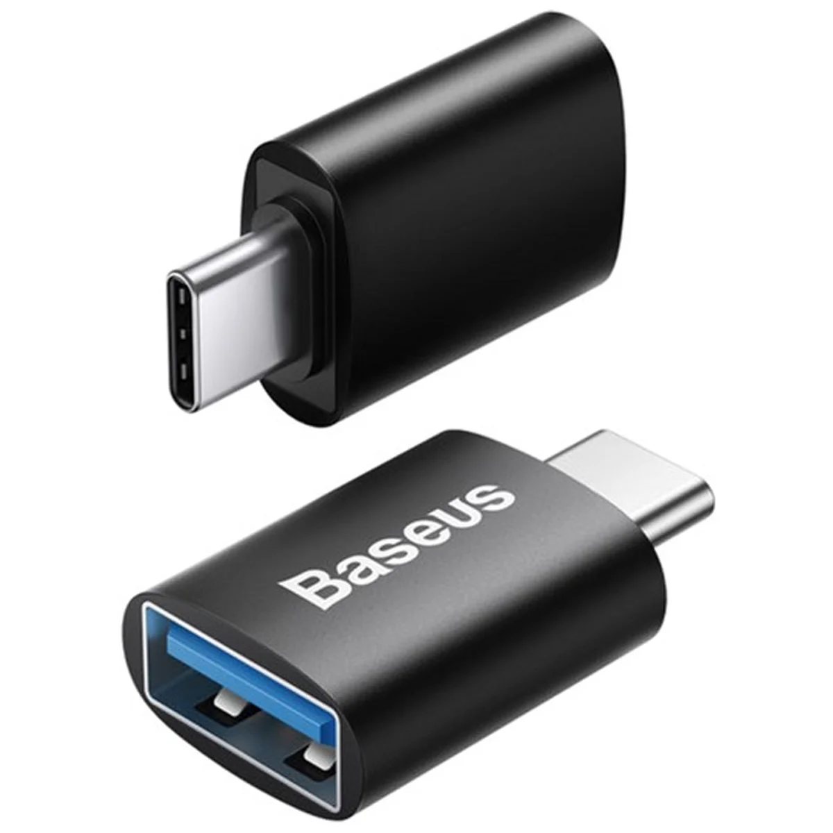 Переходник Baseus Ingenuity Series Mini Type-C to USB 3.1 (ZJJQ000001) Black