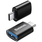 Переходник Baseus Ingenuity Series Mini Type-C to USB 3.1 (ZJJQ000001) Black