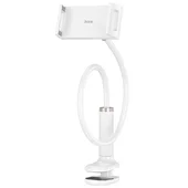 Держатель настольный Hoco HD10 Bamboo lazy stand 4.5-13" White