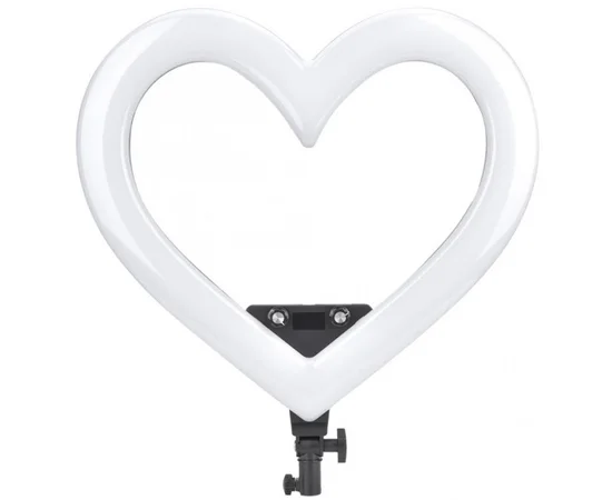 Кольцевая лампа Black Heart, d-18, 48 см Черный