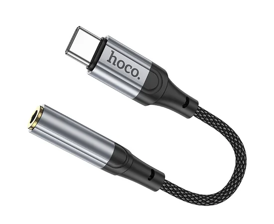Переходник Hoco LS36 Fresh Type-C to 3,5 AUX Black