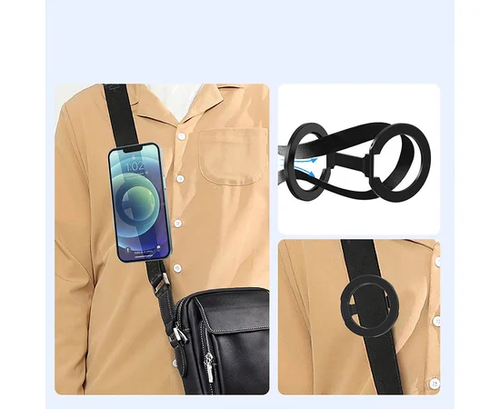 Подставка магнитная MagSafe for Apple FY71-D Black