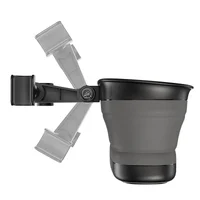 Держатель Hoco PH35 Lucky journey car rear pillow foldable storage box для автомобиля Черный / Серый