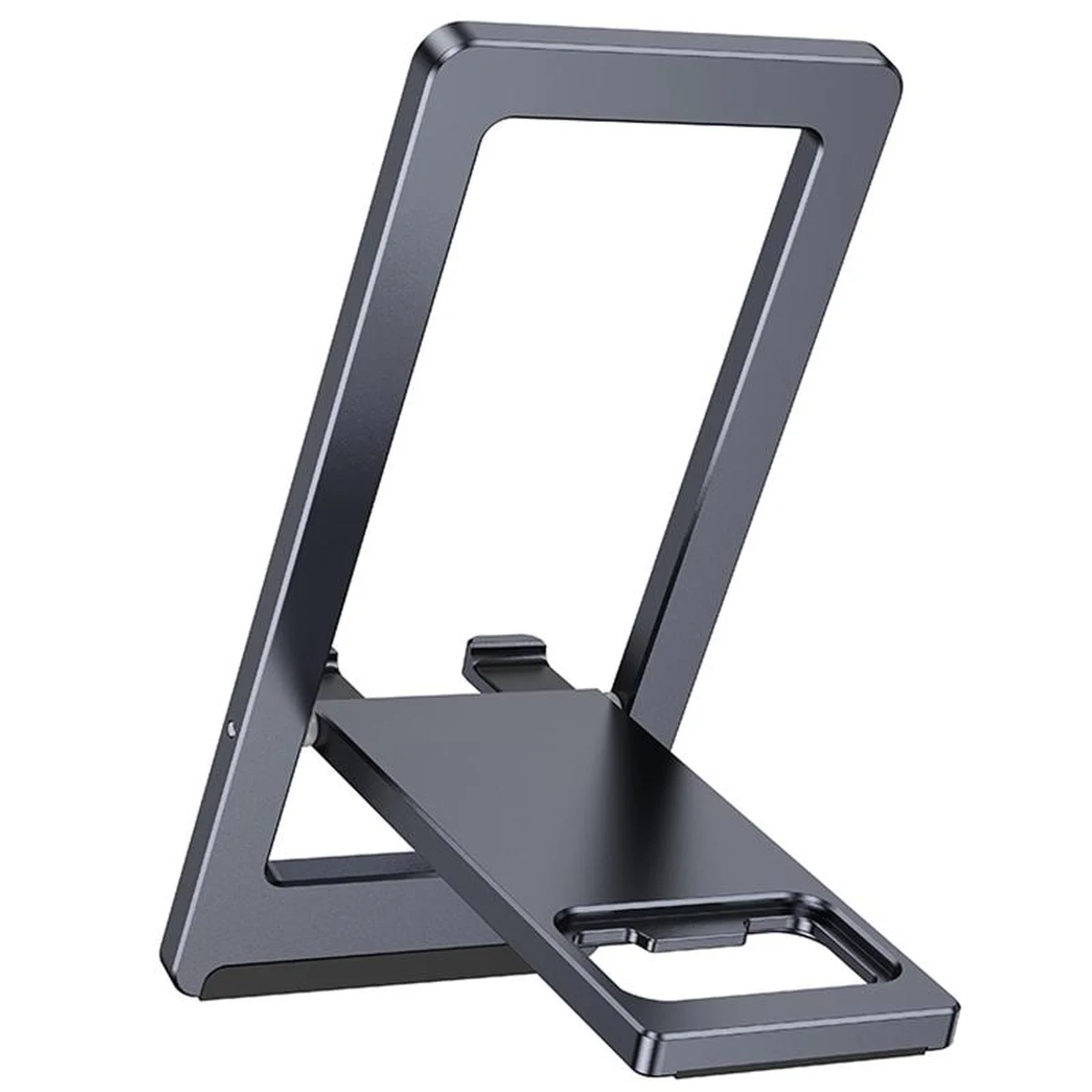 Підставка для телефону Hoco HD11 Volar metal folding Metal grey