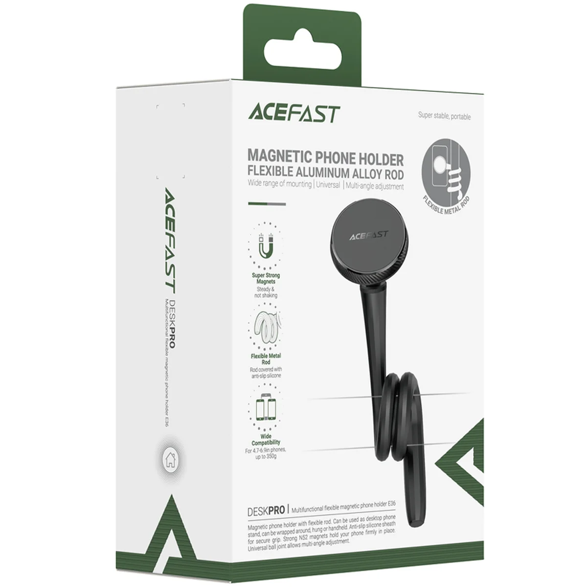 Магнитный держатель для телефона Acefast E36 flexible Black