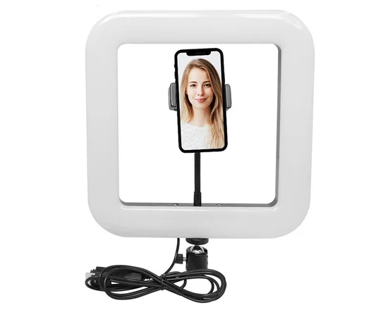 Кольцевая лампа D35 35см с держателем, без подставки Черный