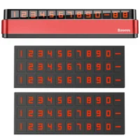 Парковочная карта Baseus Moonlight Box Series Temporary Красный