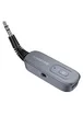 Bluetooth AUX аудио ресивер/трансмиттер BOROFONE BC51 Clear way Metal gray