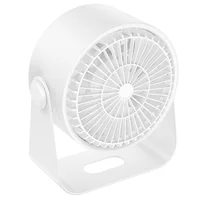 Настольный вентилятор Hoco HX66 desktop circulating fan 3000 mAh White