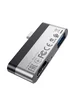 Переходник Borofone DH2 Type-C to HDMI+USB3.0 Серебряный / Черный