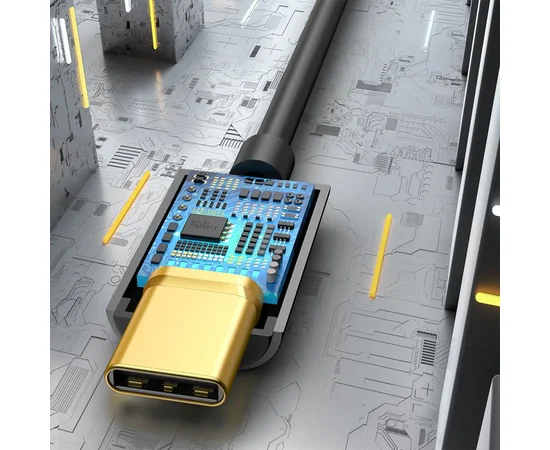 Переходник Baseus L54 Type-C to 3.5mm (CATL54) Черный