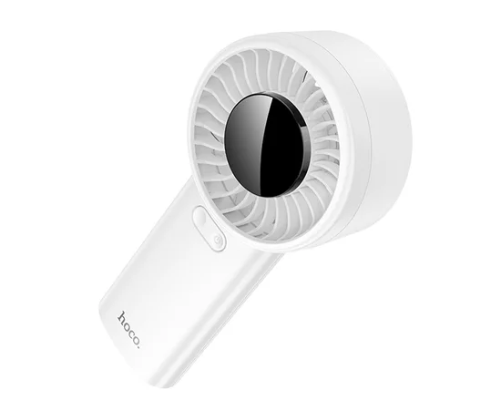Портативний вентилятор Hoco HX62 Endless handheld fan 6000 mAh White
