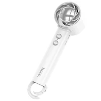 Портативный вентилятор Hoco HX61 Exquisite handheld folding fan 1200 mAh White