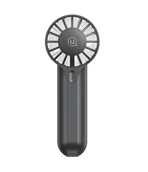 Портативный вентилятор Usams ZB288 Handheld mini fan 1200 mAh Black Портативный вентилятор Usams ZB288 Handheld mini fan 1200 mAh Black