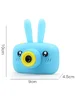 Детская фотокамера Baby Photo Camera Rabbit Голубой