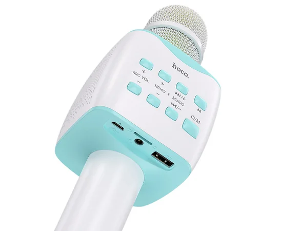 Караоке Мікрофон-колонка Hoco BK5 Блакитний