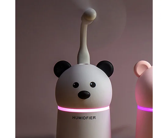 Увлажнитель воздуха Teddy Bear с арома-диффузором (lamp+fan) Белый