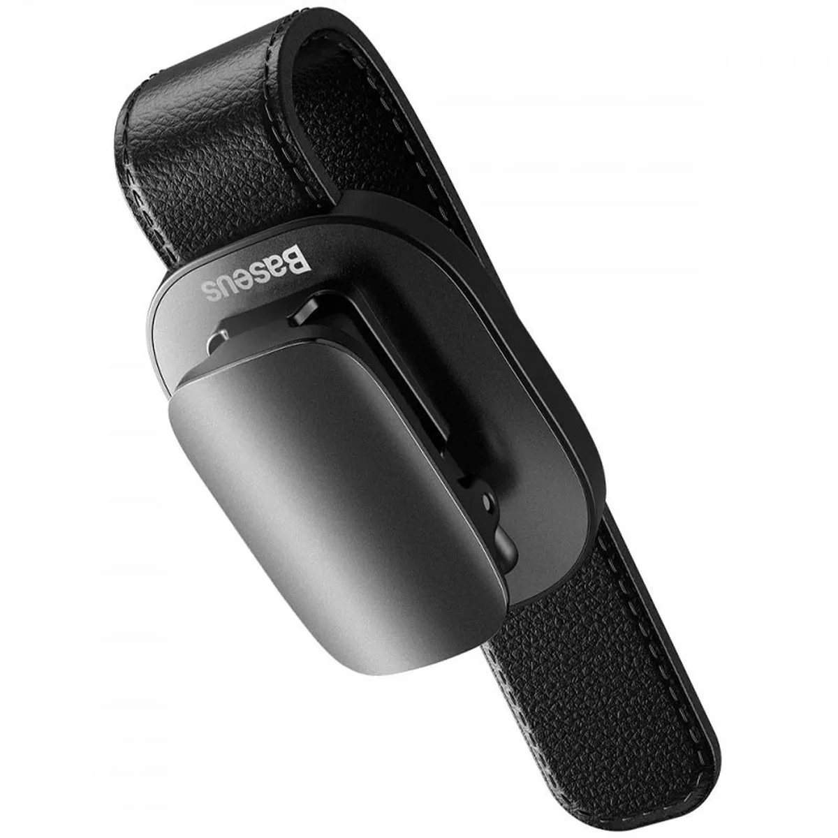 Держатель в машину для очков Baseus Platinum Vehicle (champing type) (ACYJN) Черный