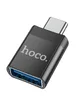 Переходник Hoco UA17 Type-C Male to USB Female USB3.0  Черный