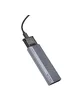 Внешний карман для M.2 SSD Hoco HB47 Enclosure (USB3.1/6Gbps) Metal gray