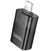 Переходник Hoco UA36 Lightning male to USB female Black