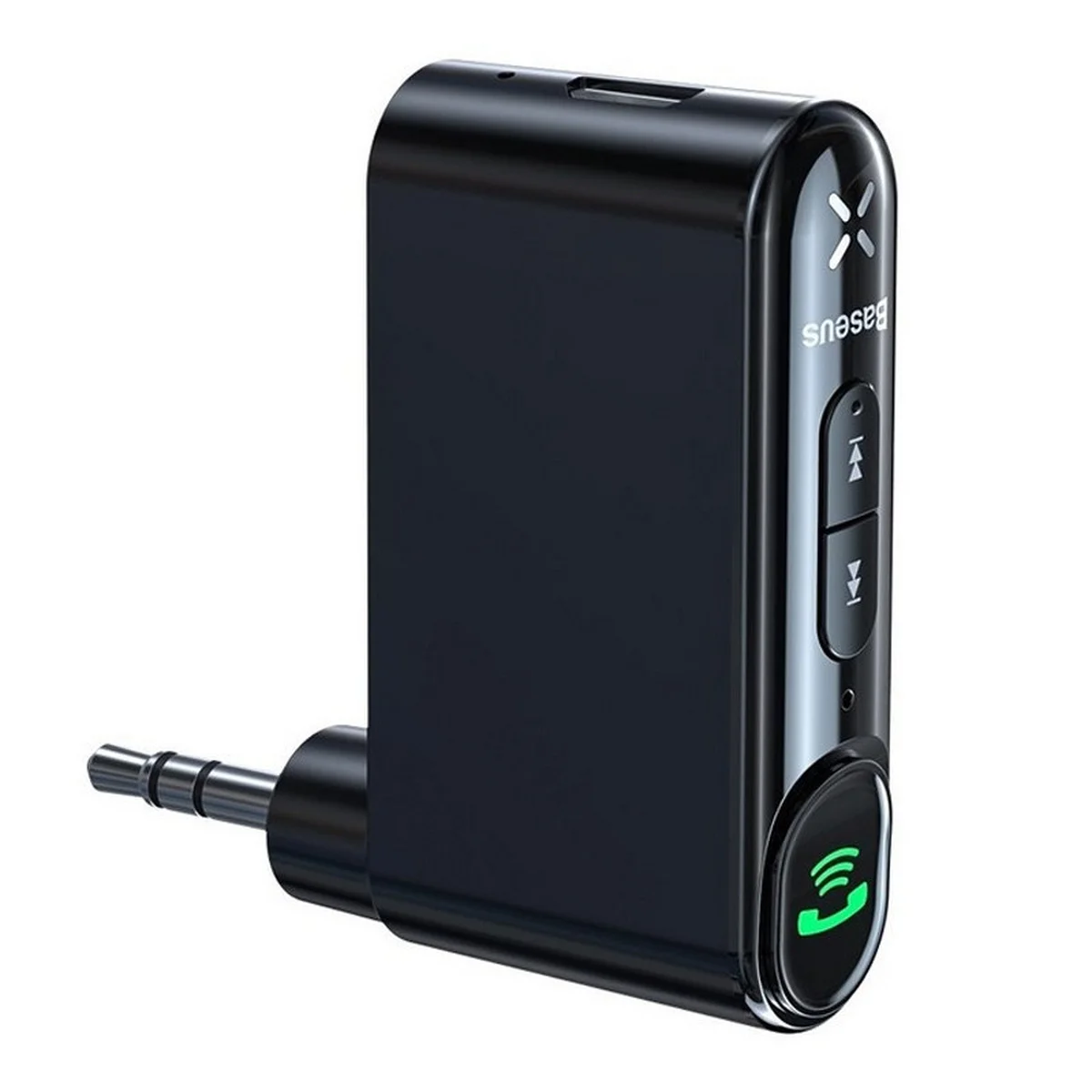 Адаптер Baseus AUX Qiyin Car Bluetooth Receiver (WXQY) Чорний
