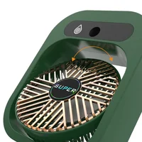 Настольный вентилятор Q8 с водяным охлаждением 1200 mAh Green