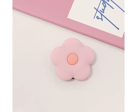 Держатель для телефона 3D Цветок / Розовый