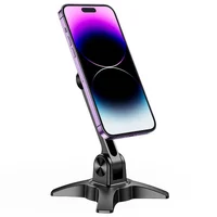 Магнитный держатель для телефона Hoco HD2 Joy ring Black