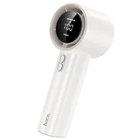 Портативный вентилятор Hoco HX64 Hurricane high speed handheld fan 3600 mAh White