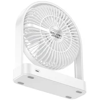 Настольный вентилятор Hoco HX65 ultra-thin desktop fan 2000 mAh White