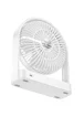 Настольный вентилятор Hoco HX65 ultra-thin desktop fan 2000 mAh White